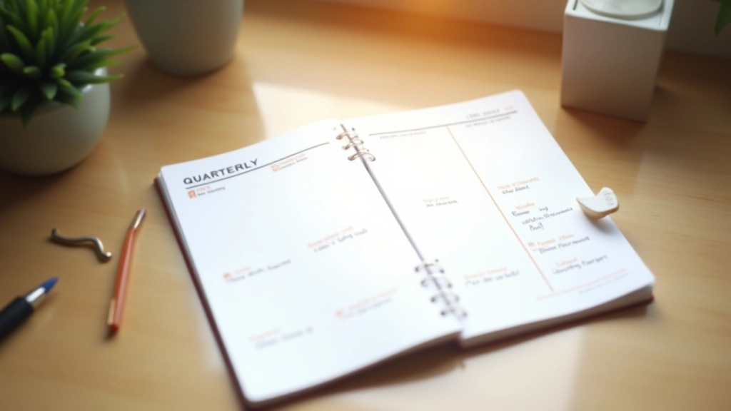 Quarterly Goal Mapping framework